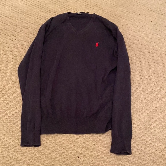 Polo Ralph Lauren Sweater Vneck - Picture 1 of 3